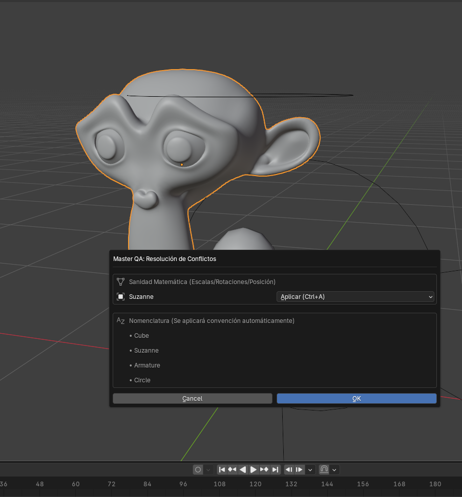 OpenStudio Toolkit inside Blender executing sanity checks
